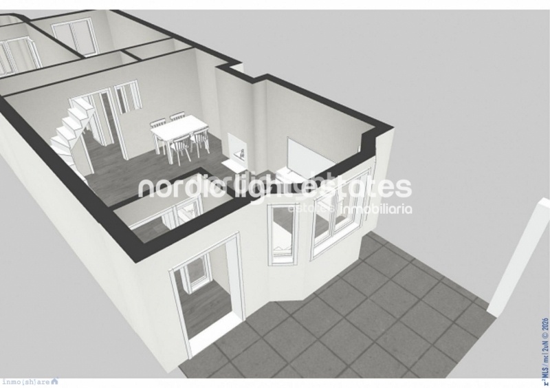 Bonita casa adosada en una urbanización