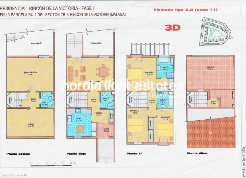 Casa adosada muy amplia con zona de parking