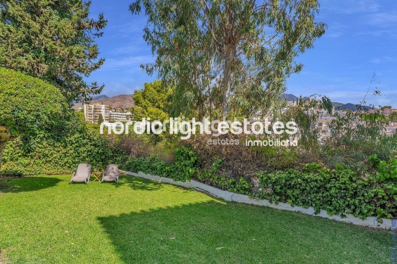 Contemporary luxury villa with several lounges 