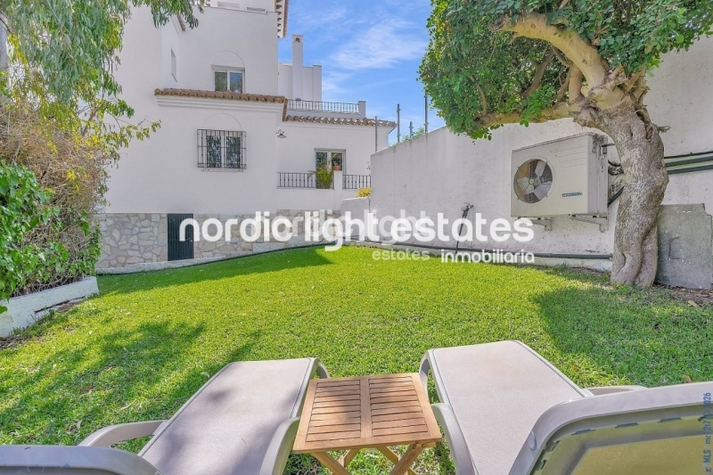 Contemporary luxury villa with several lounges 