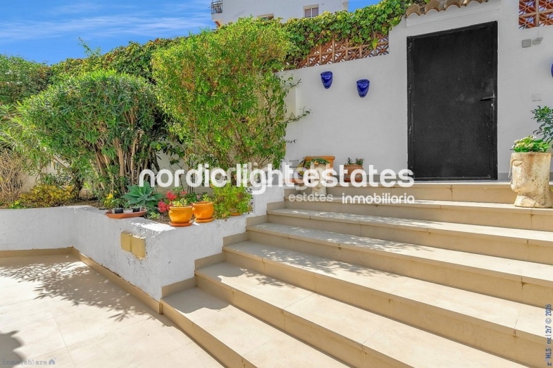 Contemporary luxury villa with several lounges 