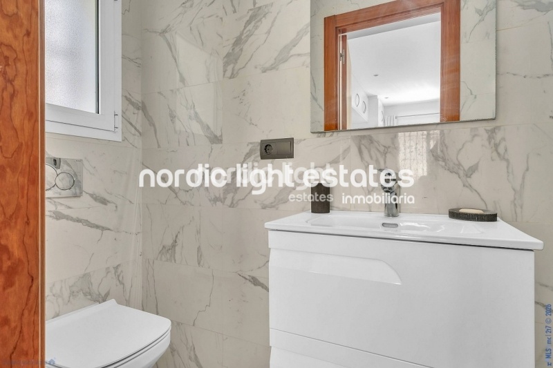 Contemporary luxury villa with several lounges 