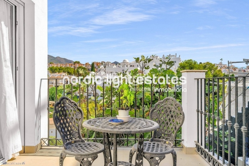 Contemporary luxury villa with several lounges 