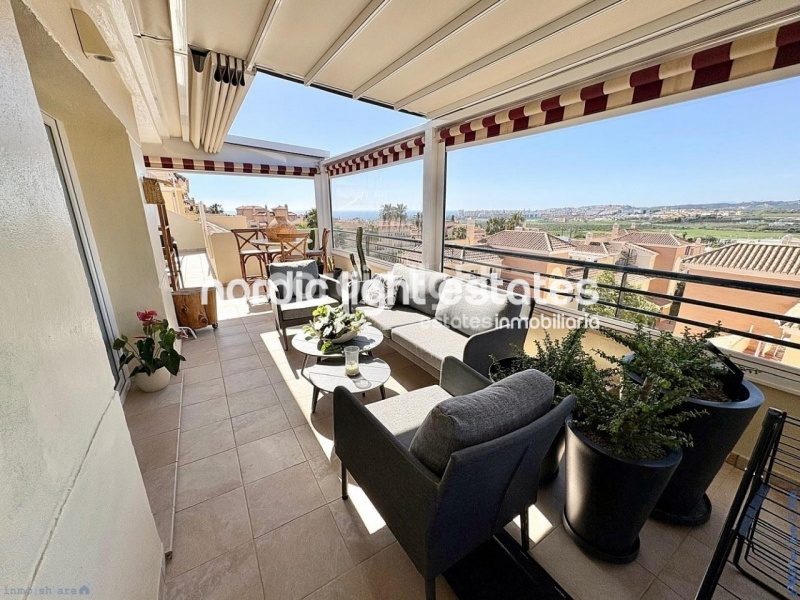 Luxury modern penthouse with a 140 sqm terrace