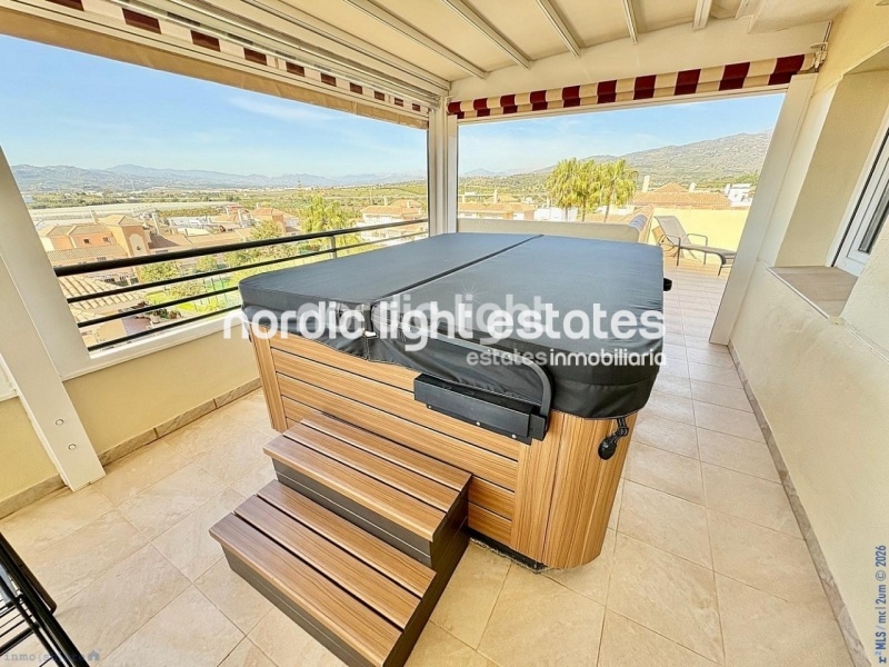 Luxury modern penthouse with a 140 sqm terrace