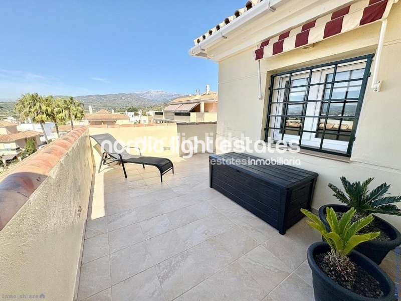 Luxury modern penthouse with a 140 sqm terrace