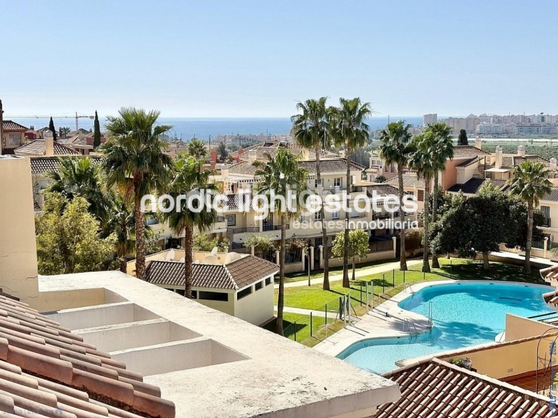 Luxury modern penthouse with a 140 sqm terrace