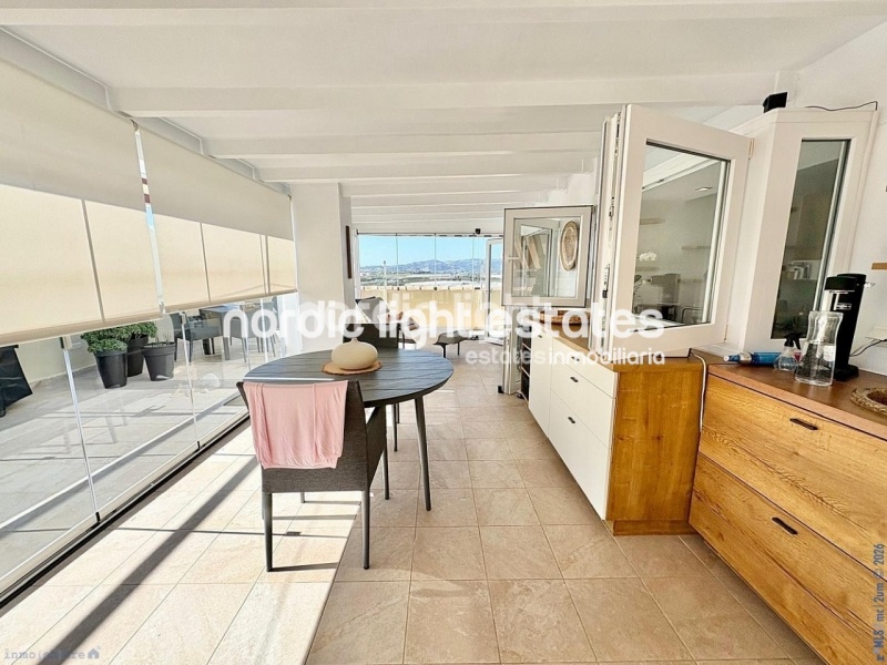 Luxury modern penthouse with a 140 sqm terrace