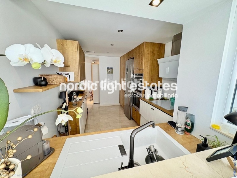 Luxury modern penthouse with a 140 sqm terrace