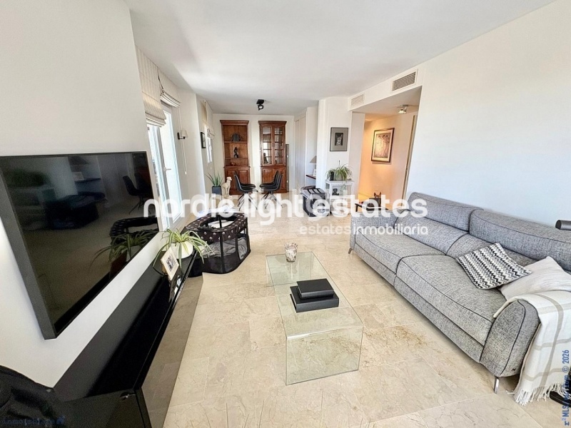 Luxury modern penthouse with a 140 sqm terrace