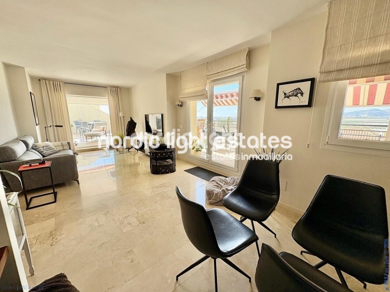 Luxury modern penthouse with a 140 sqm terrace