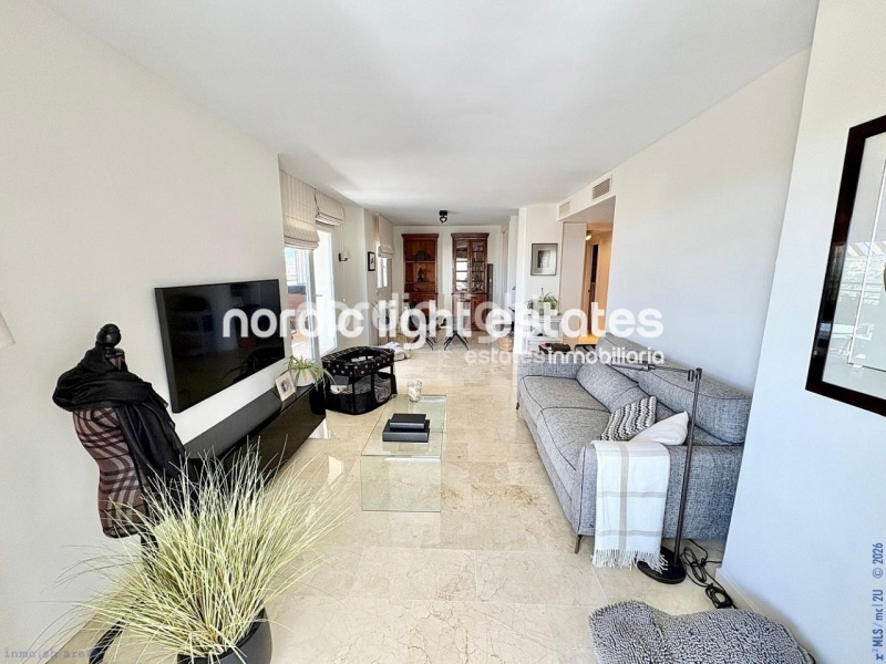 Luxury modern penthouse with a 140 sqm terrace