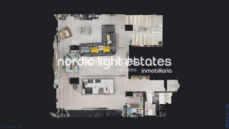 Extravagante y moderno dúplex en segunda línea de la playa