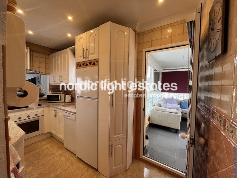 Acogedor ático con gran terraza y cochera