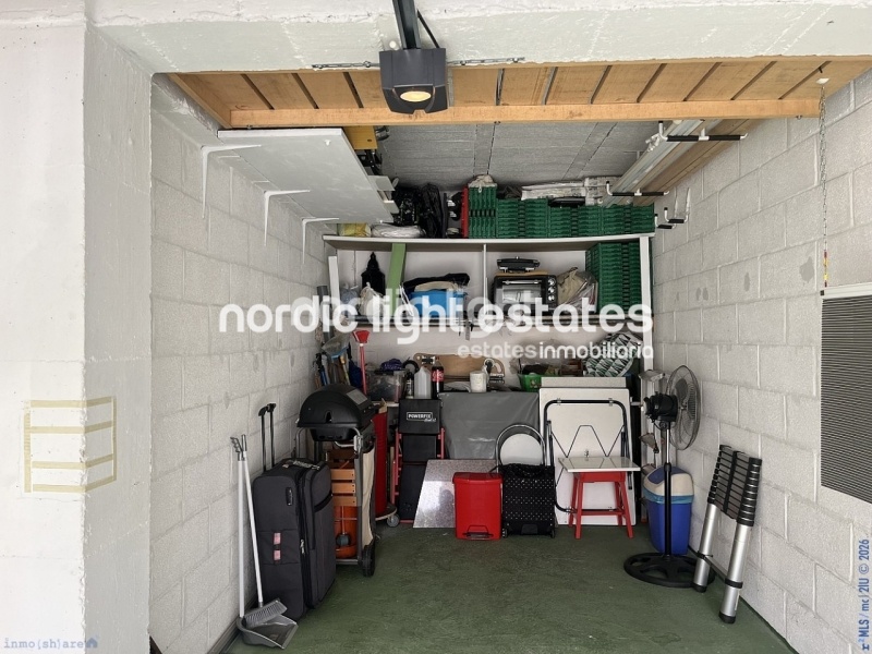 Acogedor ático con gran terraza y cochera