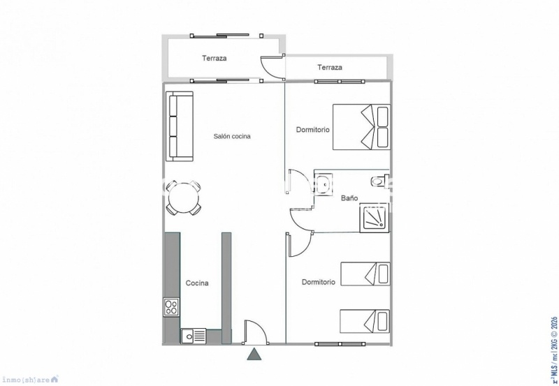 Precioso apartamento completamente reformado