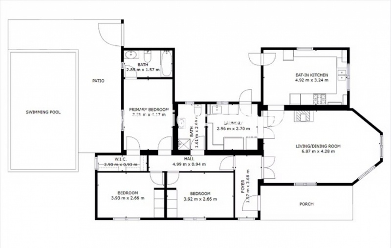 Fantastic single-storey country house 