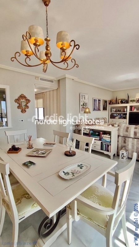 Duplex penthouse with lots of big terraces and 2 parking spaces 