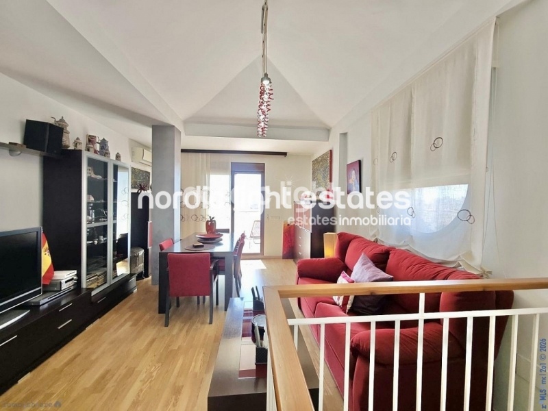 Duplex penthouse with lots of big terraces and 2 parking spaces 