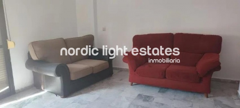 Flat in need of renovation. Poll, parking space, store room