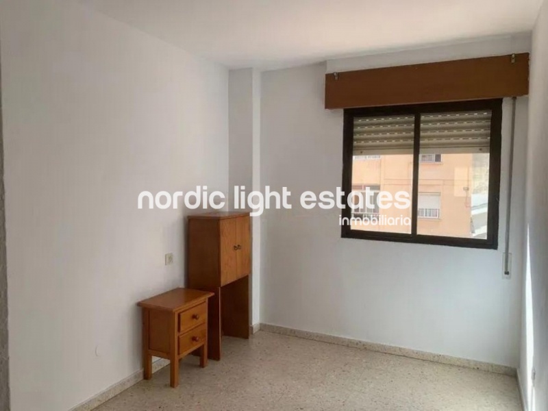 Flat in need of renovation. Poll, parking space, store room