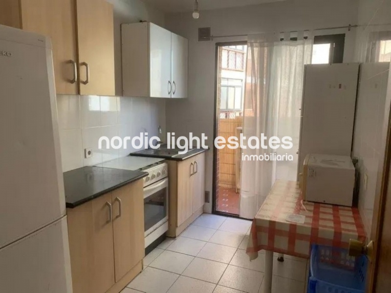 Flat in need of renovation. Poll, parking space, store room