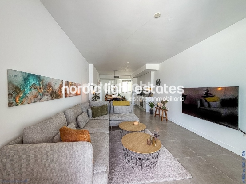 Excellent apartment with parking space, store room and pool