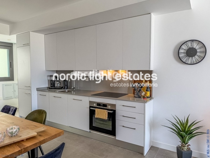 Excellent apartment with parking space, store room and pool