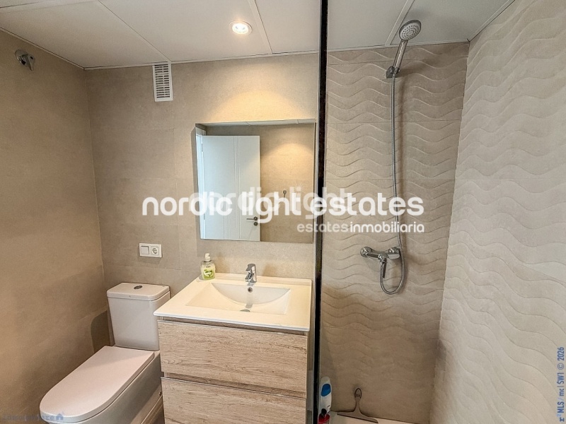 Excellent apartment with parking space, store room and pool
