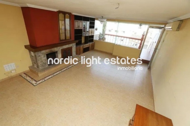 Spacious terraced house with lots of potential