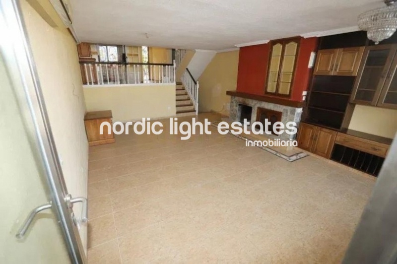 Spacious terraced house with lots of potential