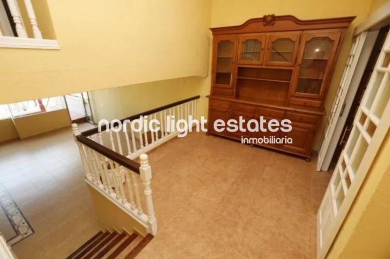 Spacious terraced house with lots of potential