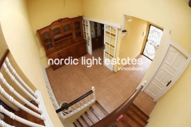 Spacious terraced house with lots of potential