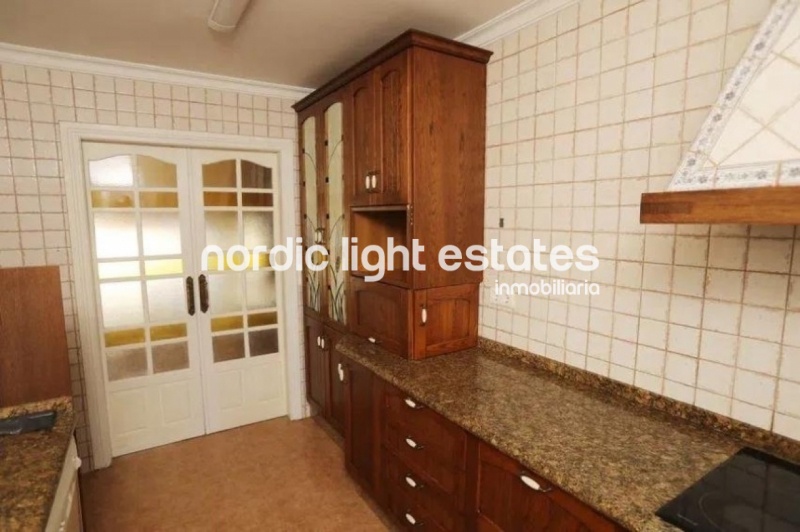 Spacious terraced house with lots of potential