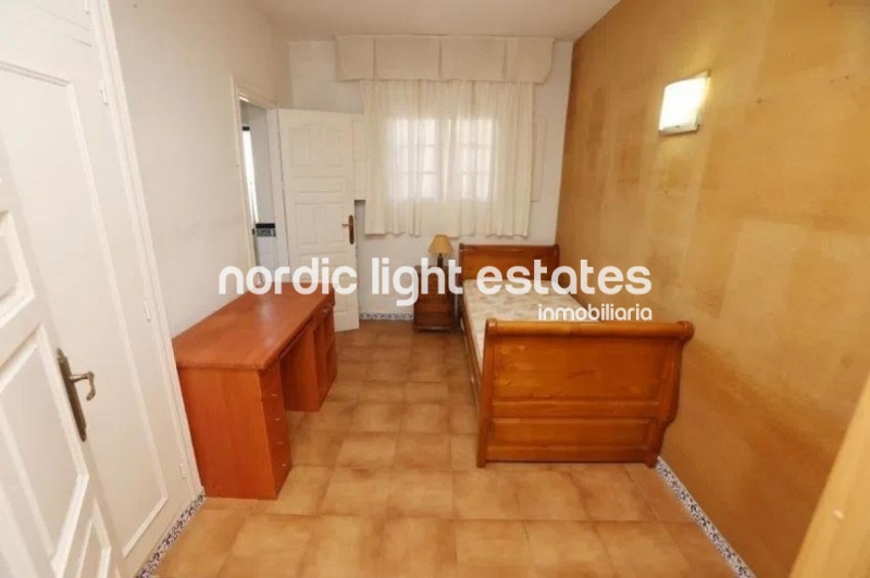 Spacious terraced house with lots of potential