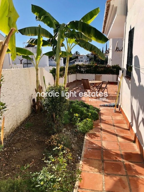 Apartamento en planta baja con gran terraza privada